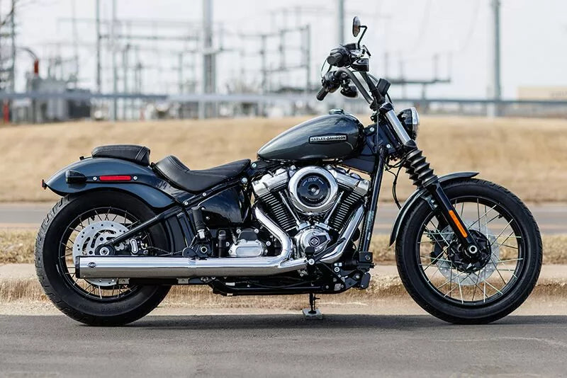 Grand National Chrom Slip-On Schalldämpfer für Harley Davidson Softail M8 2025