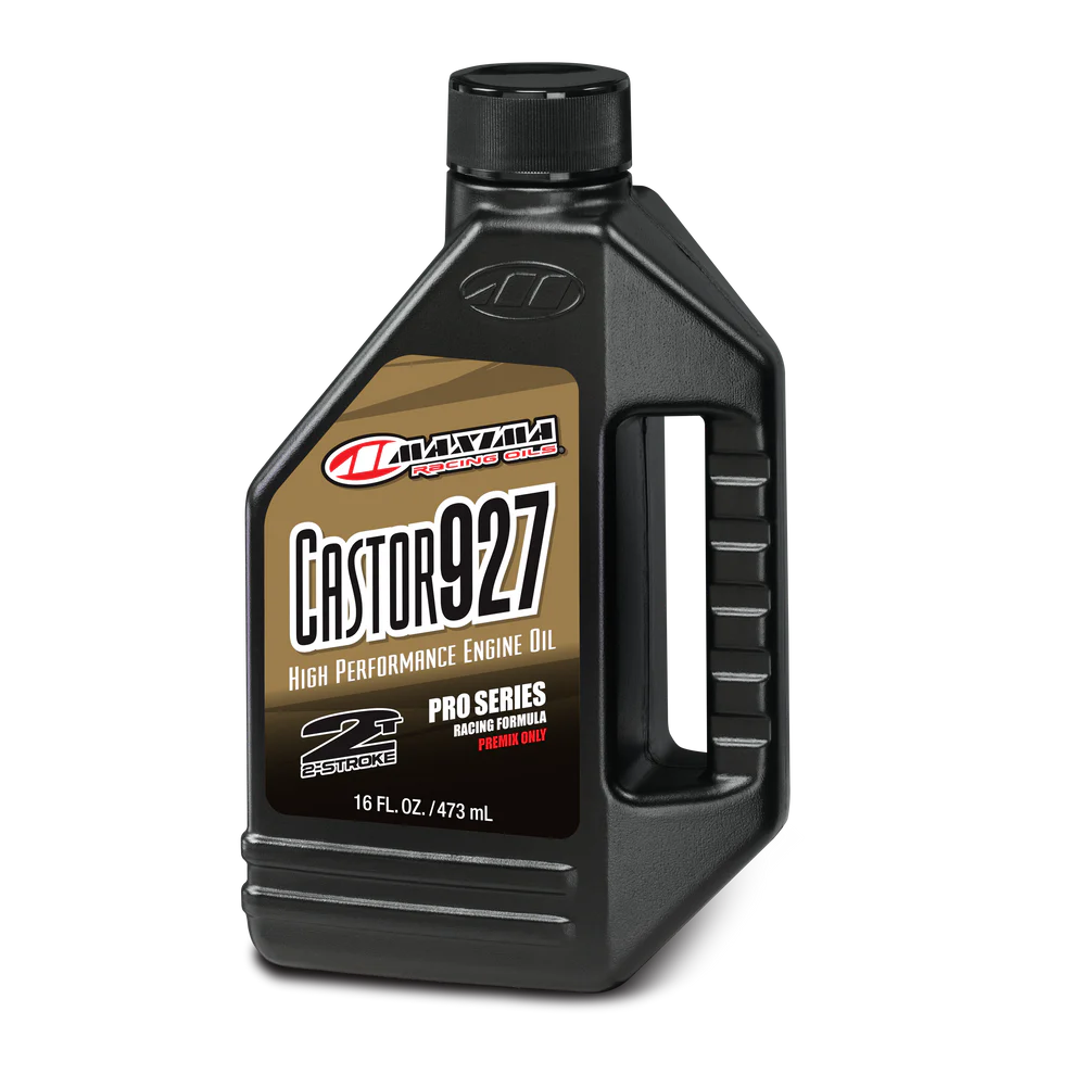 Aceite Motor 2T Maxima Castor 927 Pro Series Racing 2T 473 mL