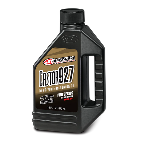 Aceite Motor 2T Maxima Castor 927 Pro Series Racing 2T 473 mL