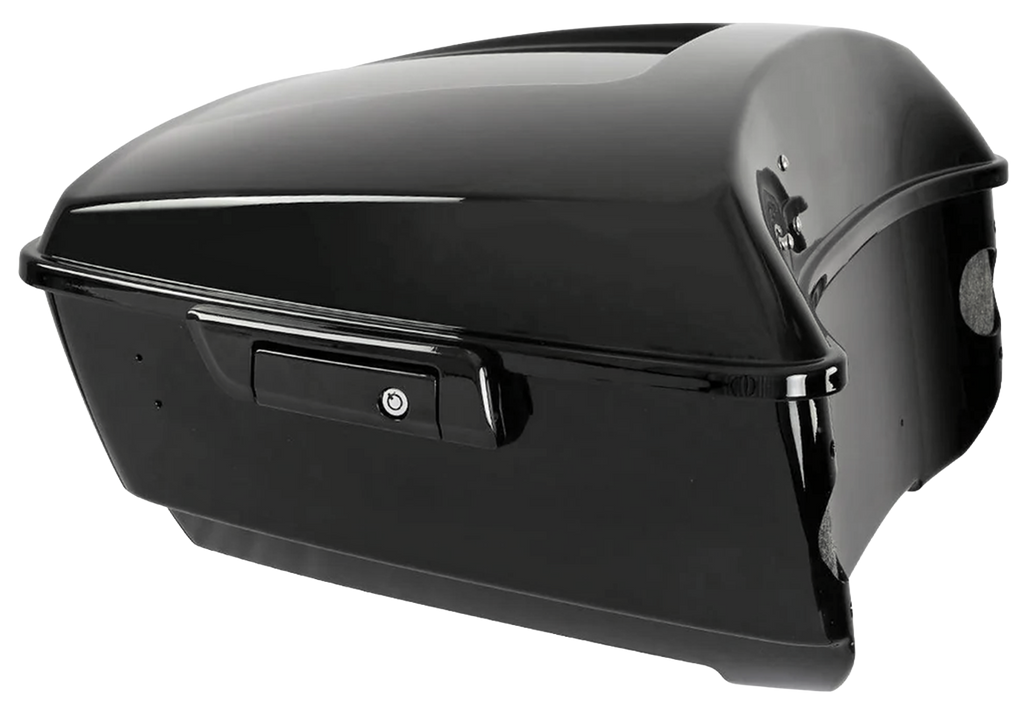 Maleta King Tour-Pak con orificios altavoces para Harley Davidson Touring