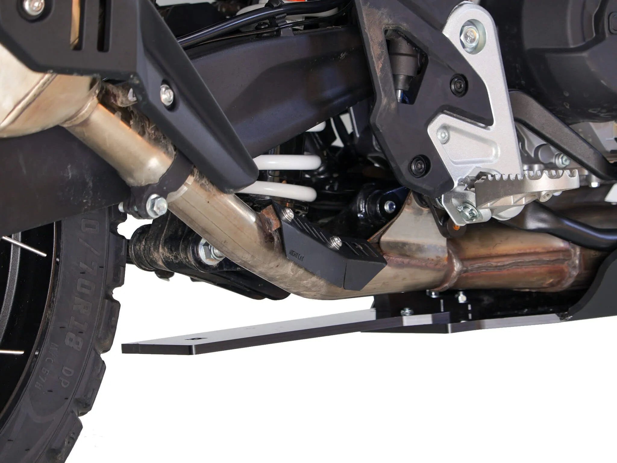 Linkage guard for CFMOTO MT450