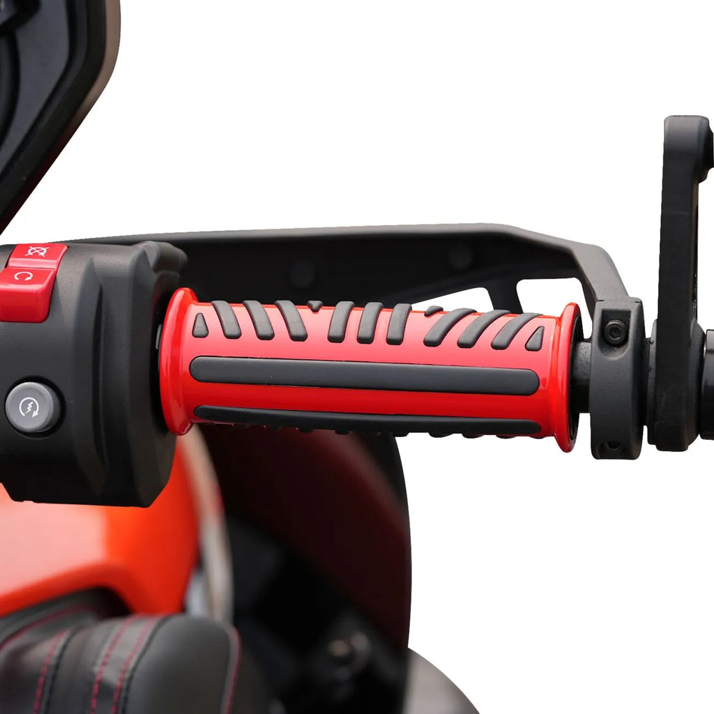 Red Combat Grips for Can-Am Ryker