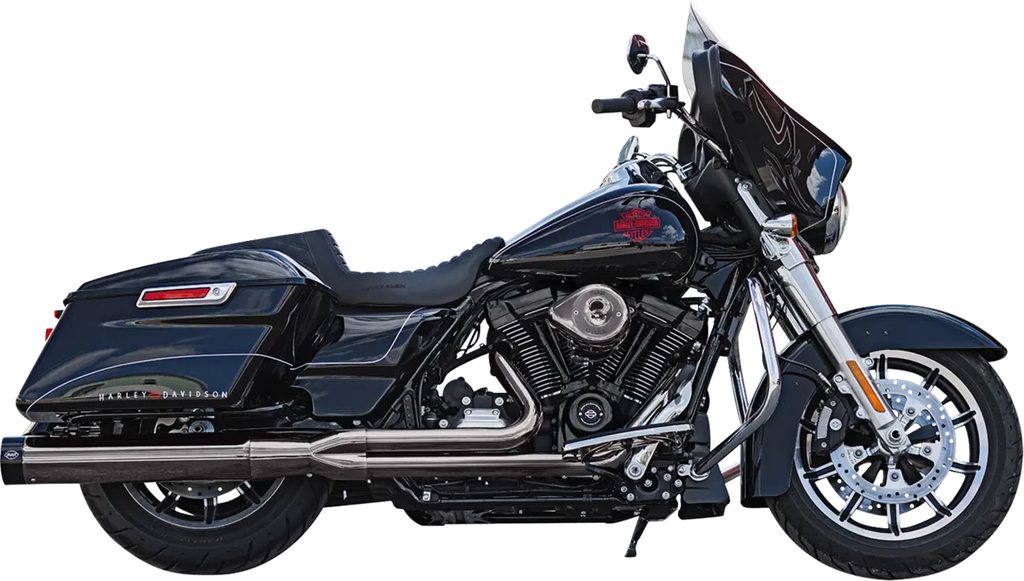 Sidewinder® 2-in-1 Chrome Lava Exhaust System for Harley Davidson M8