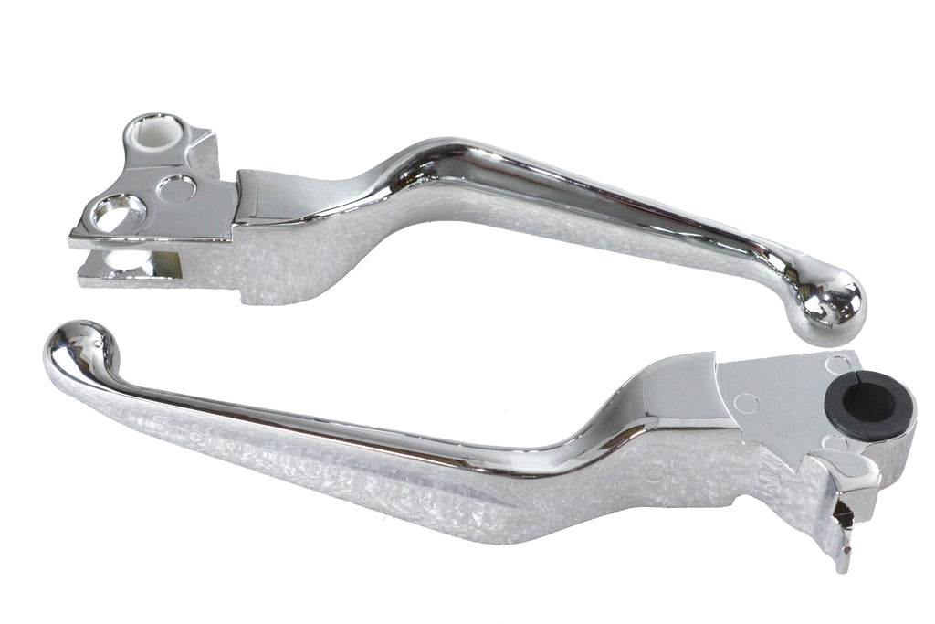 Manetas freno y embrague cromadas para para Harley Davidson 1996-2017