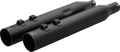 HP-Plus® Slip-On 4.0" Black Mufflers for Harley Davidson M8