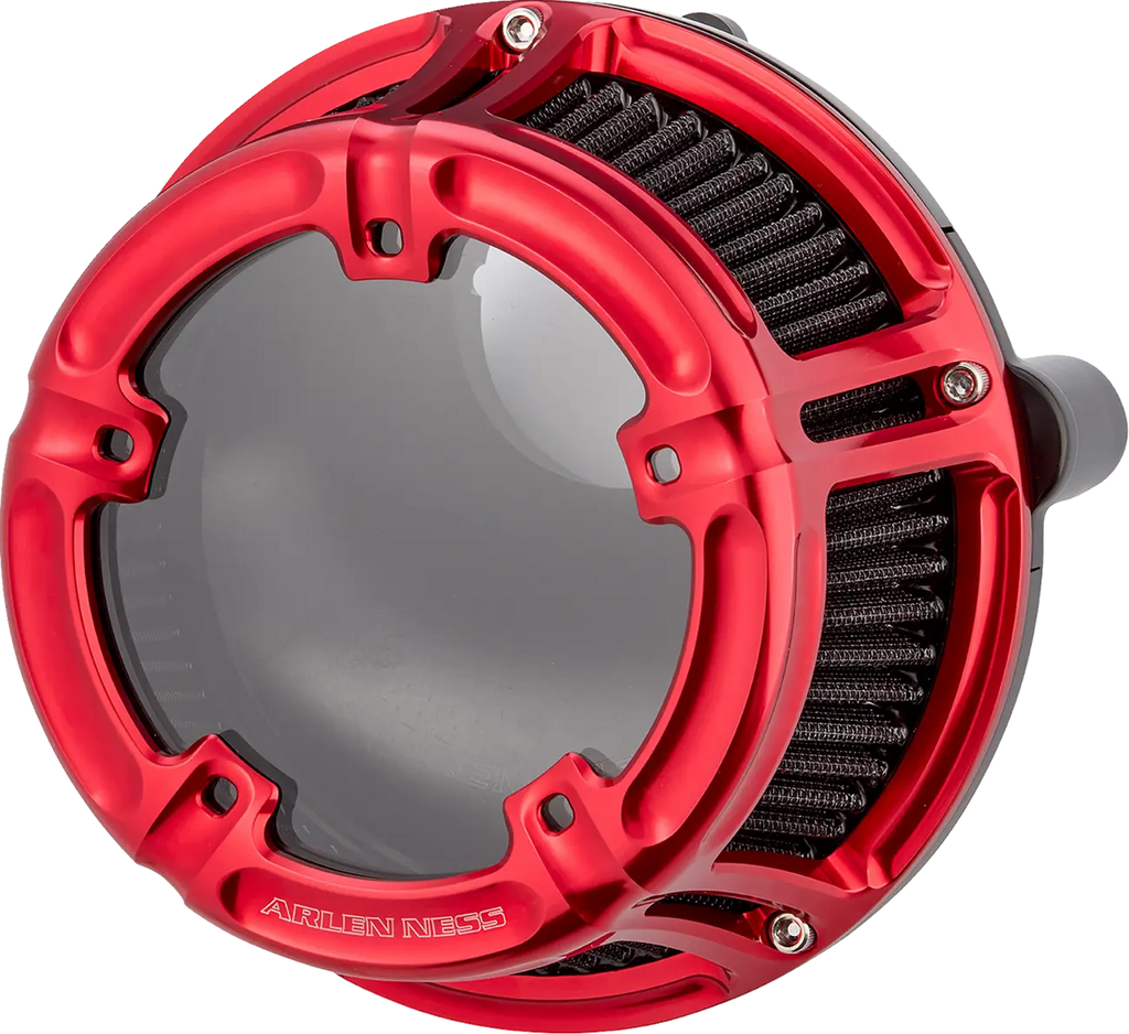 Filtro de aire Method™ Clear Series rojo para Harley Davidson FLTR/FLHX