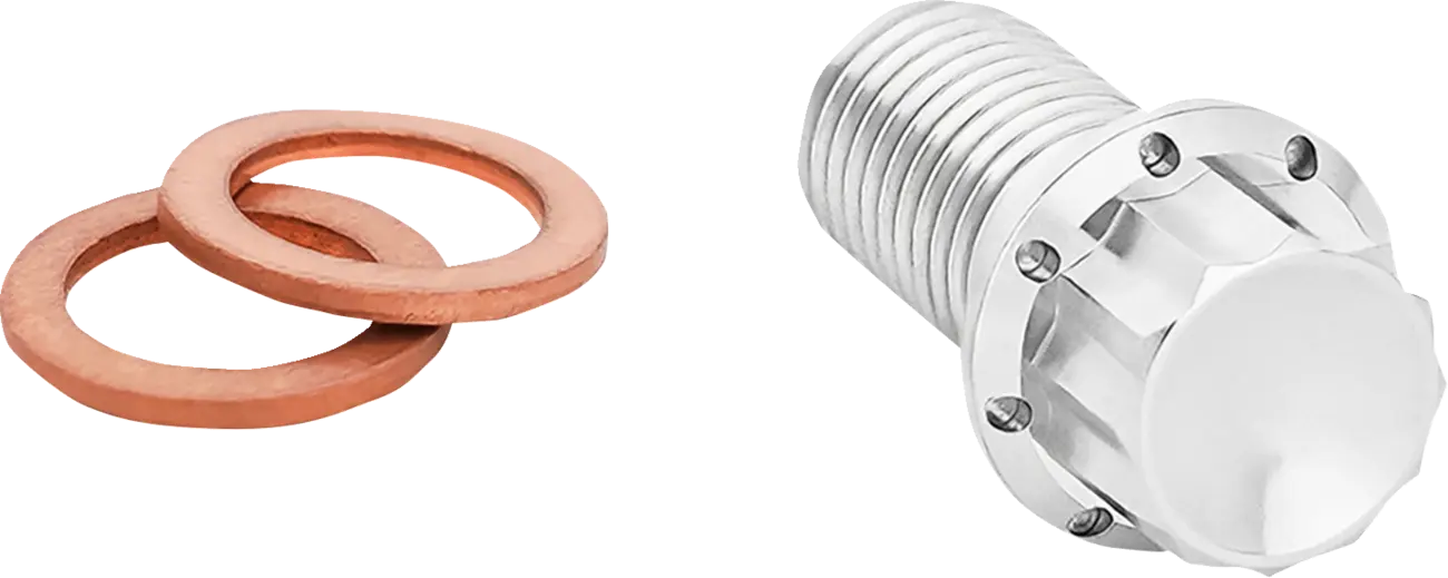Tornillo banjo pulido 12 puntos M12X1.25 para Harley Davidson FLST