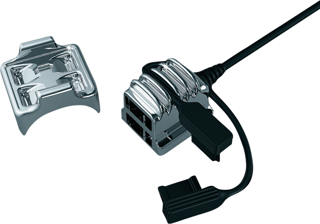 Kuryakyn 1688 Universal-USB-Stromversorgungsbuchse für Harley-Davidson