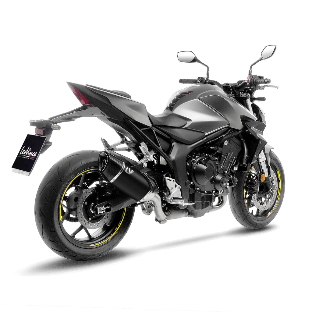 Slip-On-Schalldämpfer LV-14R Black Edition für Honda