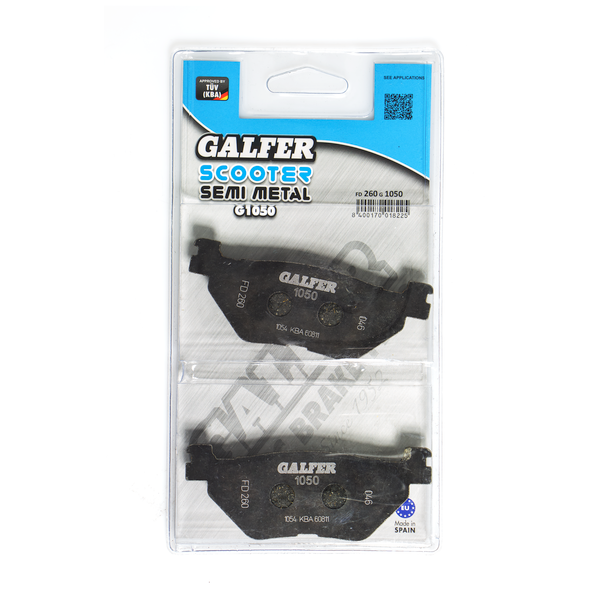 Semi-Metallic Brake Pads for Yamaha XP 500 T-Max Cup 03-