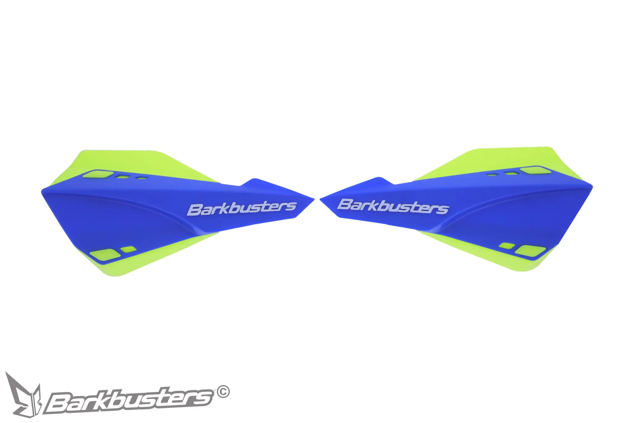 Kit herrajes paramanos azul,amarillo para moto