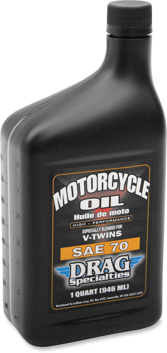 Minerale motorolie voor Harley-Davidson SAE 70 Drag Specialties