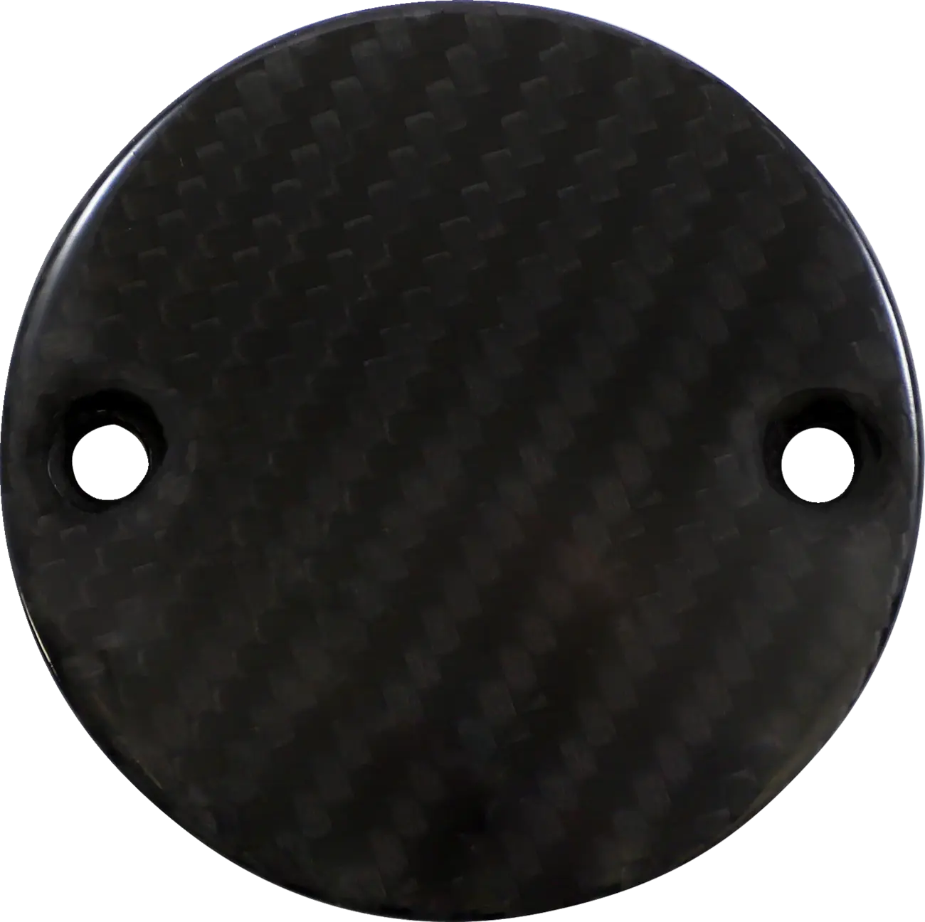 Gloss black timing cover for Harley Davidson