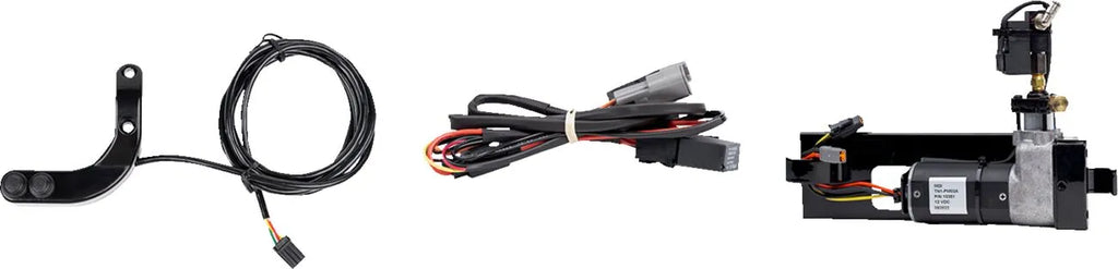 Einstellbare Air-A-Stoßdämpfer mit Skyline OS für Harley Davidson FLT 23-25