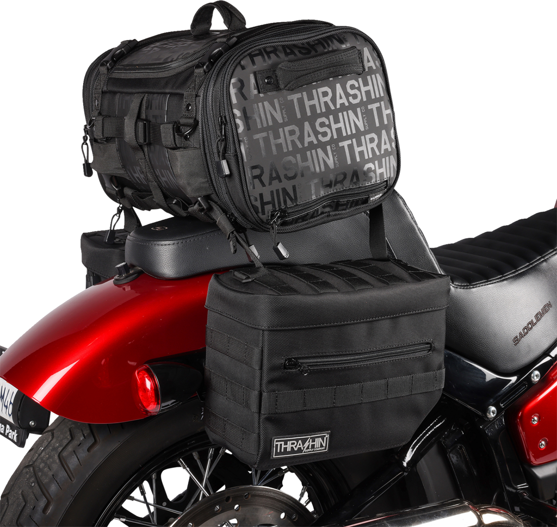 Essential saddlebag for Harley Davidson