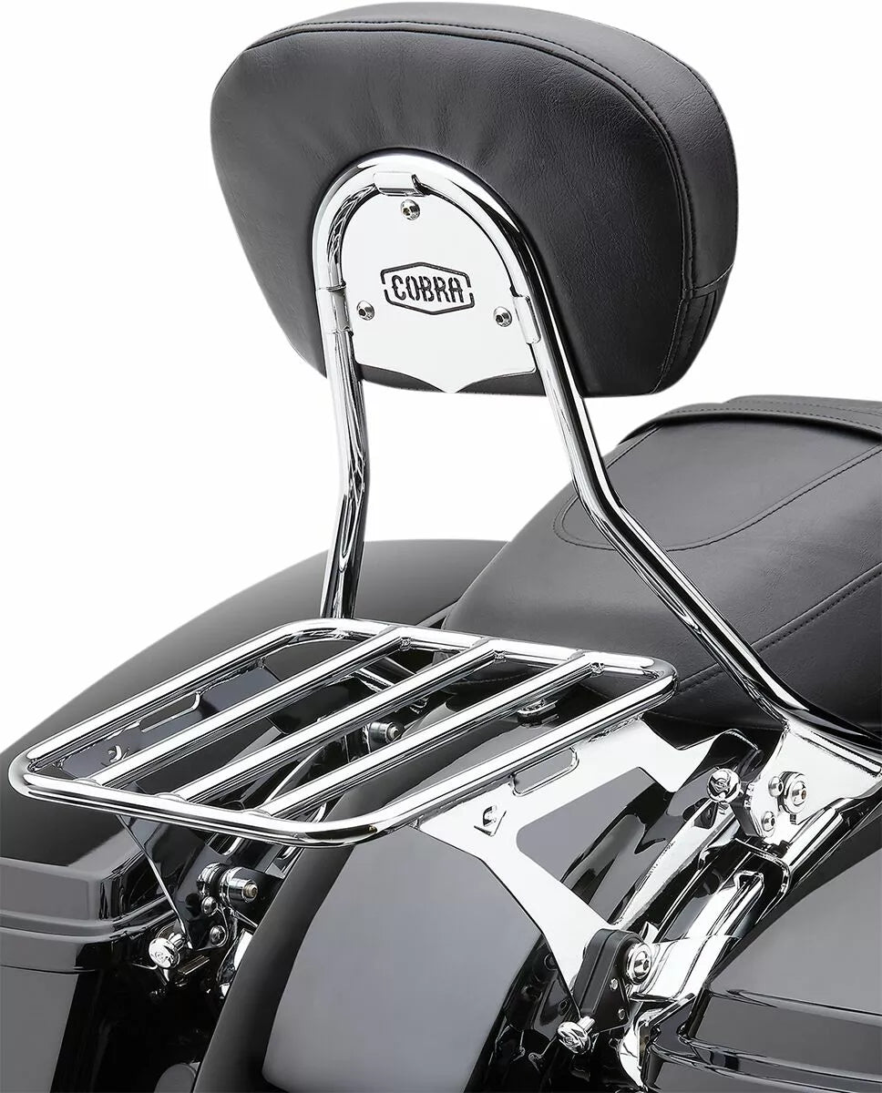 Respaldo Desmontable Cromado Para Harley-Davidson Touring 1997-2008