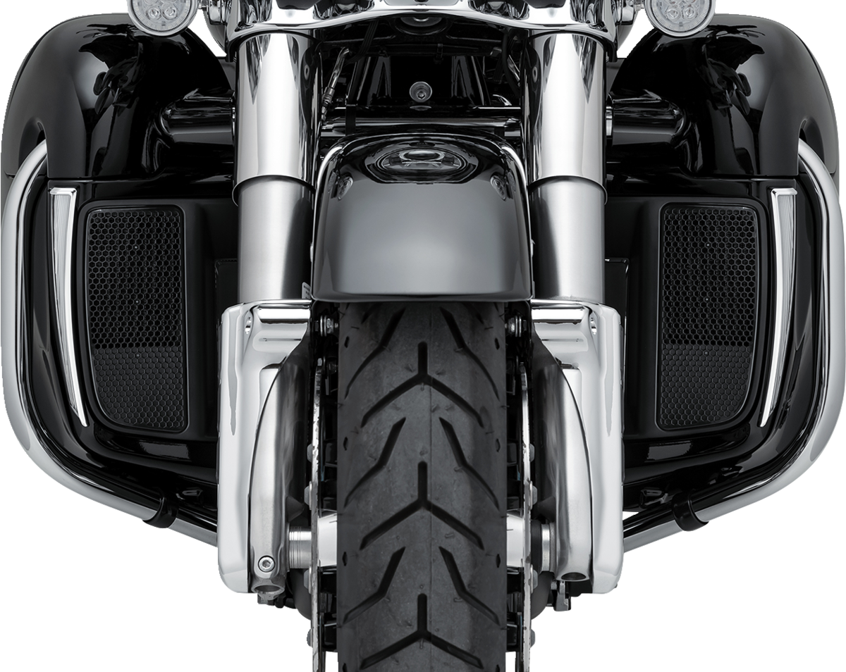 Fang® Lights for Lower Carenado Chrome for Harley Davidson