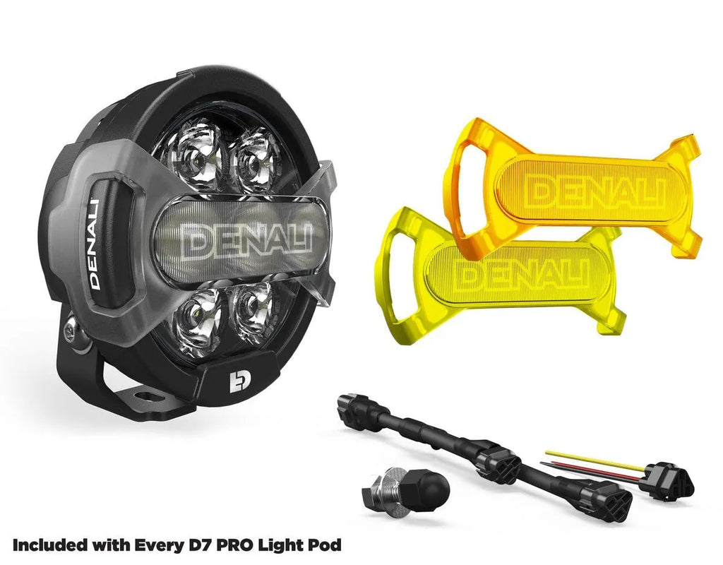 Foco Delantero D7 PRO Multi-Beam Con Sistema Modular X-Lens Para Moto