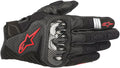 Guantes moto homologados SMX-1 Air Carbon V2  SMX1 AIR V2 BK/R M