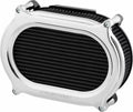 Stage II Oval Performance Chrome Air Filter Kit for Harley Davidson