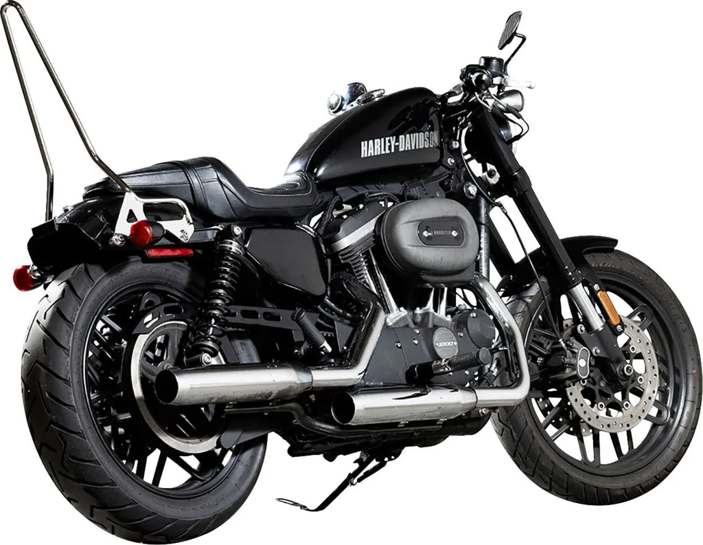 Biltwell, Respaldo Exfil Cromado Para Harley Davidson XL 04-21