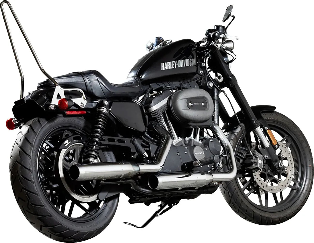 Biltwell, Respaldo Exfil Cromado Para Harley Davidson XL 04-21
