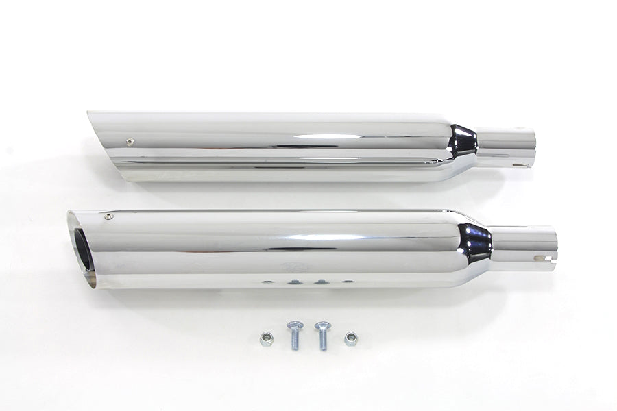 Colas Escape Slash Cut CromadoPara Harley-Davidson Softail 2000-2009