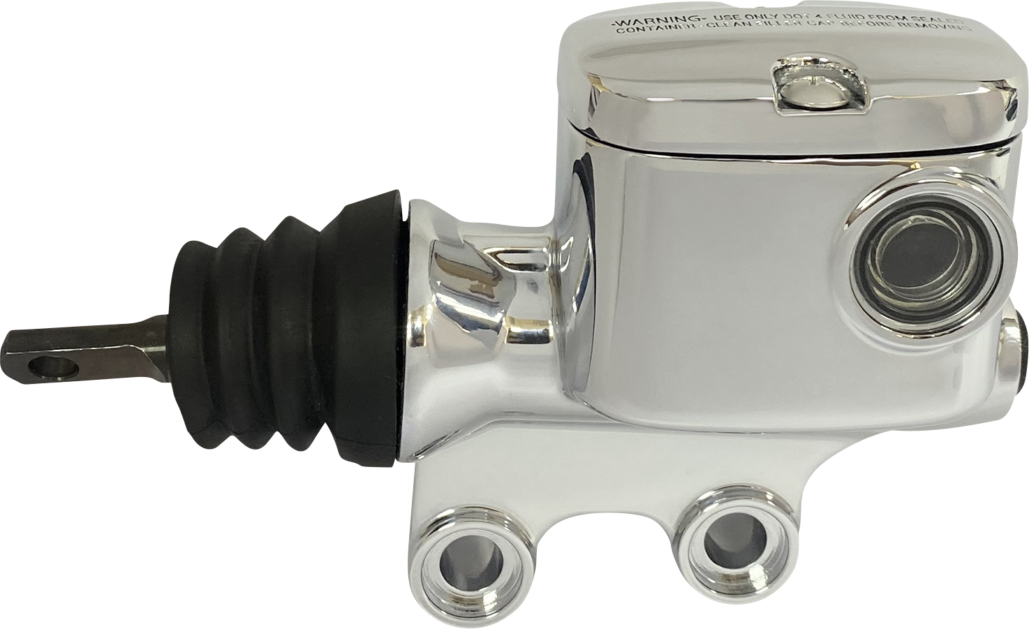 Chrome Rear Brake Pump for Harley Davidson
