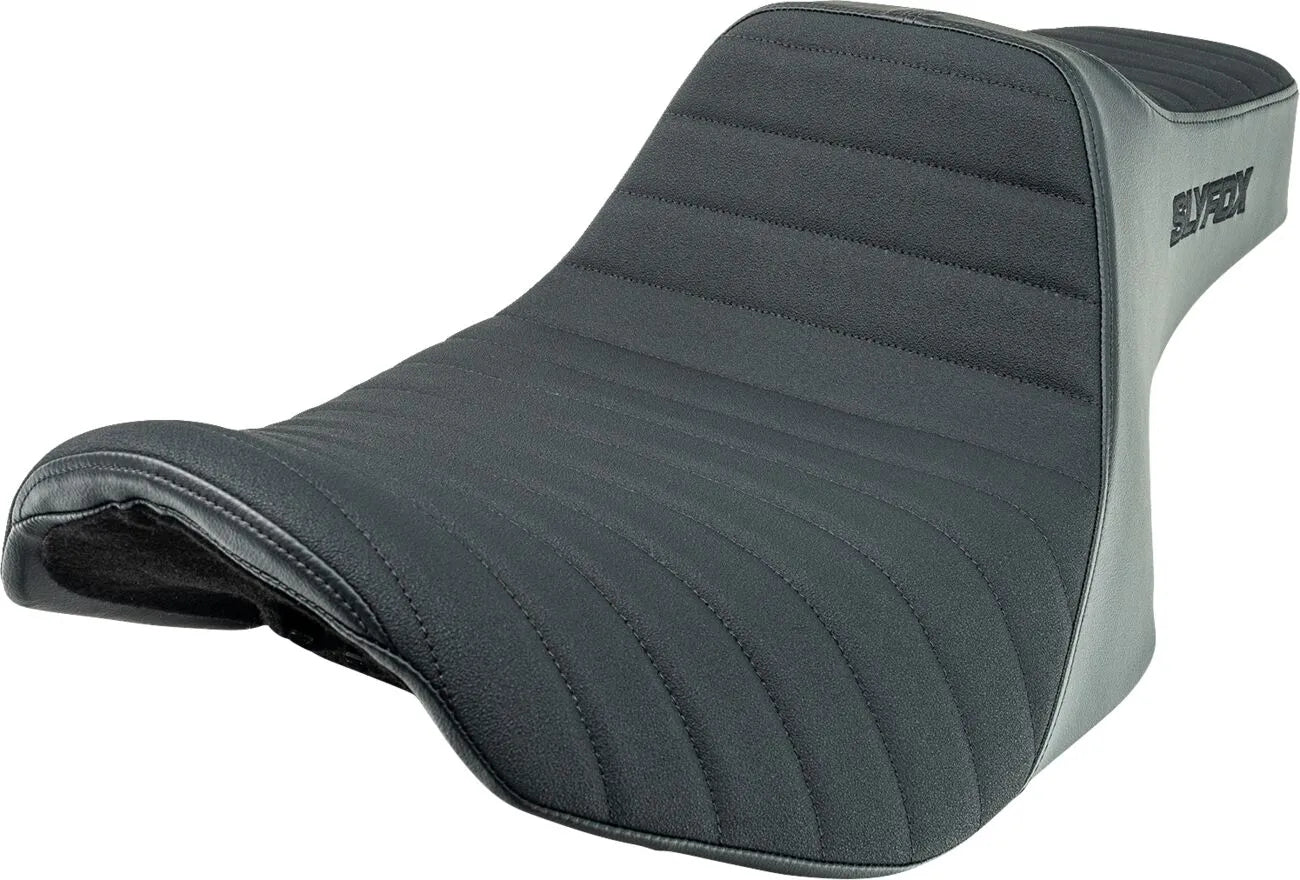 Asiento Highnoon Vinilo Logotipo Negro Slistop Para Harley Davidson