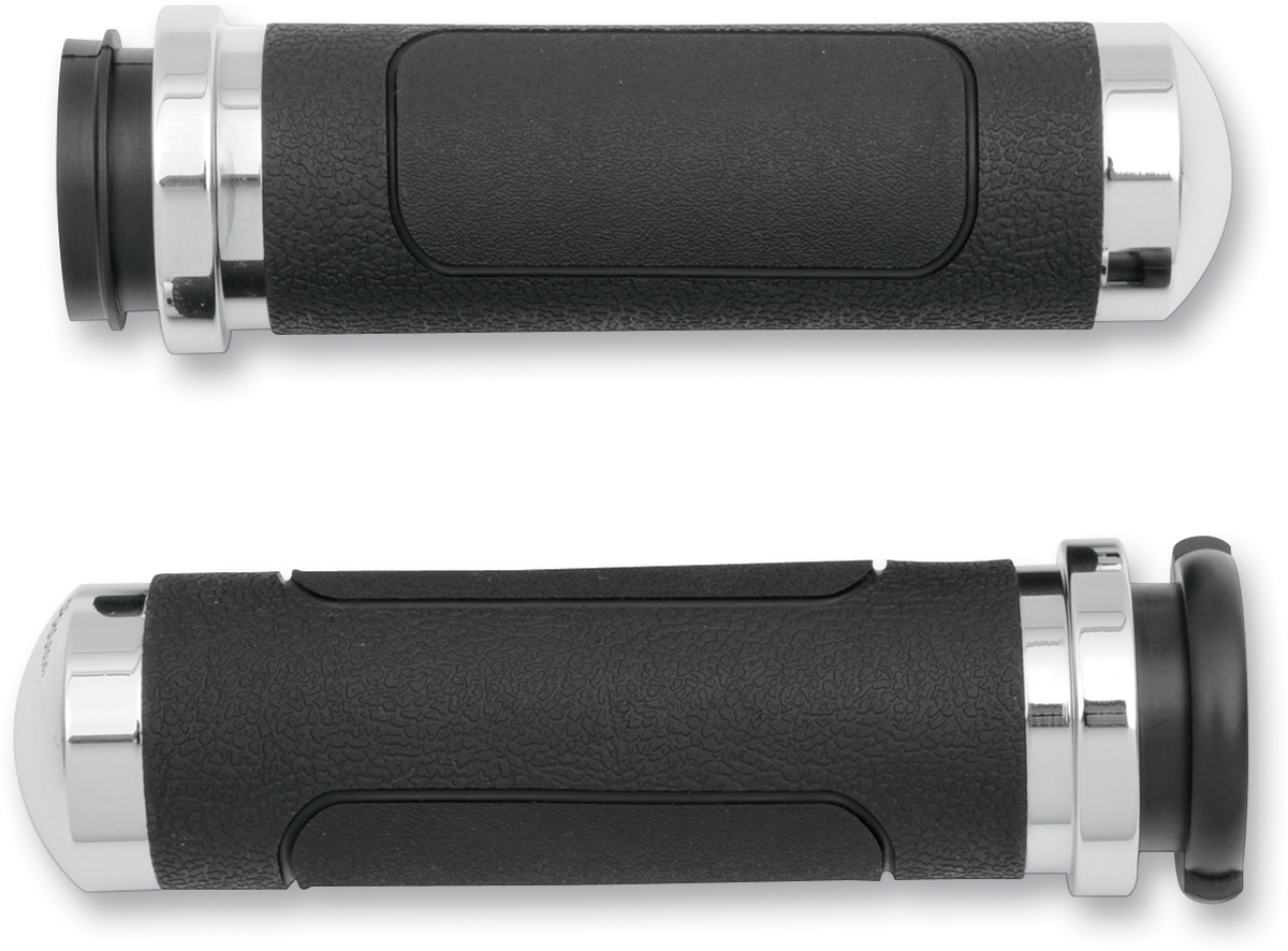 Puños Manillar Para Harley-Davidson 56100015 Avon V-Cruiser Cromado VT-62-CH-FLY