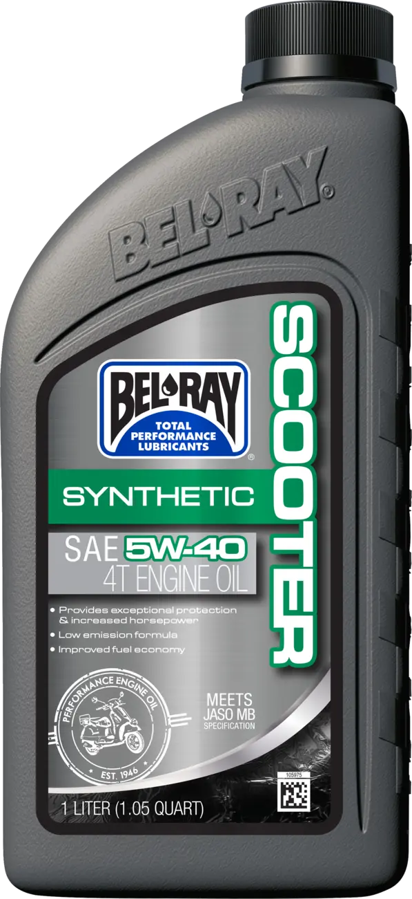 Synthetic scooter engine oil 5W40 1L