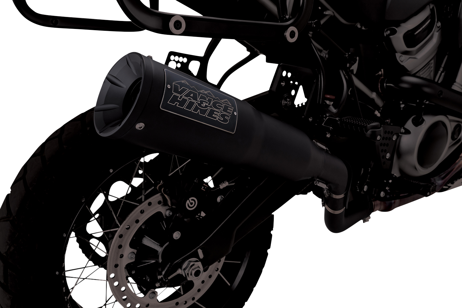 Slip-On Adventure Hi-Output 450 Muffler For Harley Davidson Pan America