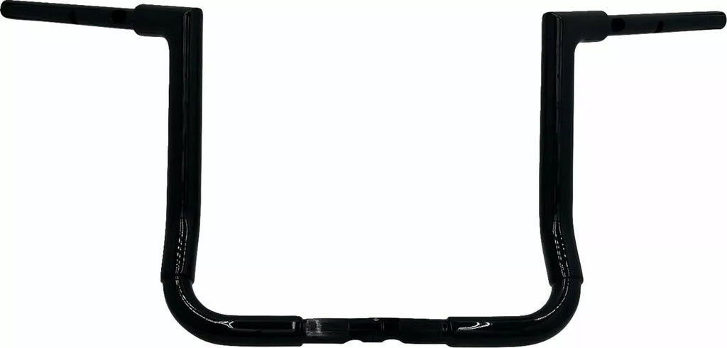 Manillar 14" 1.5" Parte Superior Plana Negra Para Harley Davidson FLHX/SE 23-24