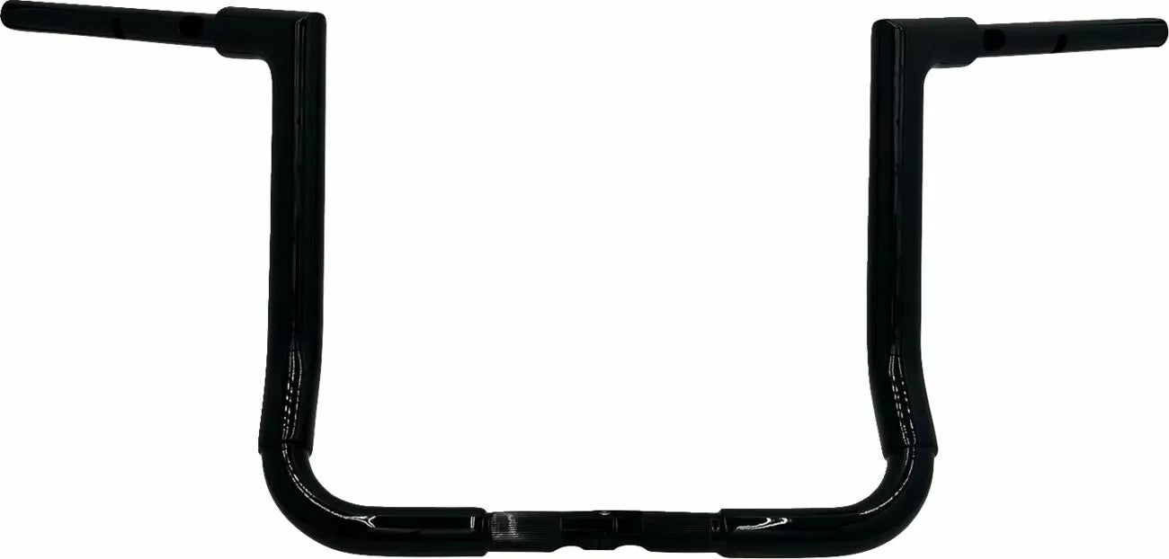 Manillar 14" 1.5" Parte Superior Plana Negra Para Harley Davidson FLHX/SE 23-24
