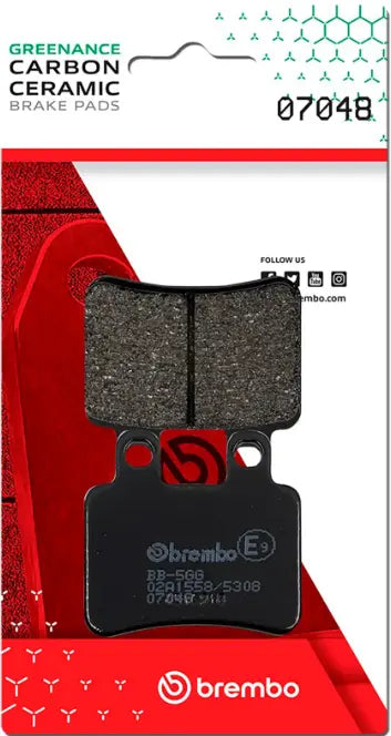 Ceramic brake pads for Derbi, Italjet, Peugeot, Rieju, Scorpa, Sherco, Yamaha