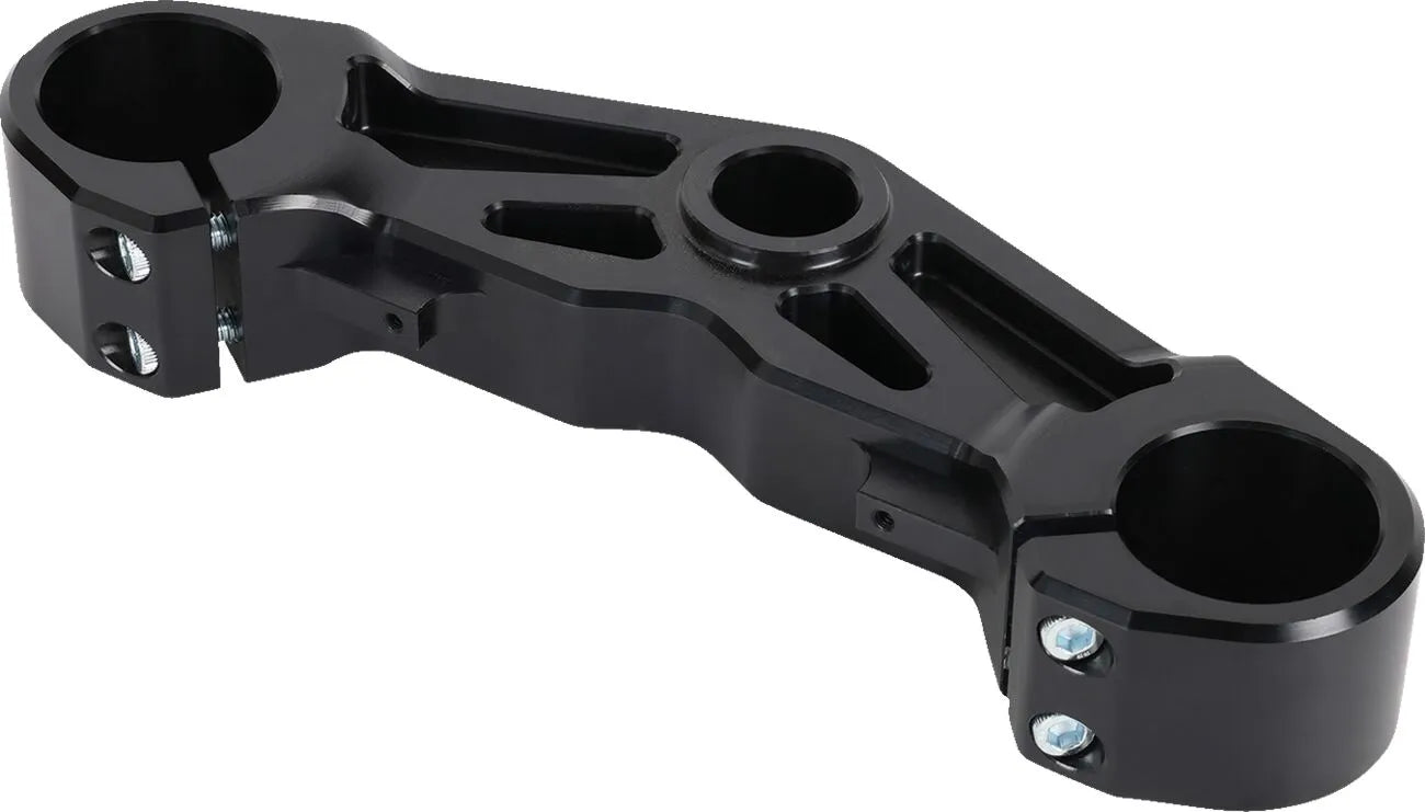 Schwarze untere Klemmen für Harley Davidson