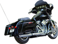 Silenciador Swindler 2:1 Cromado 4" Para Harley Davidson M8 Touring