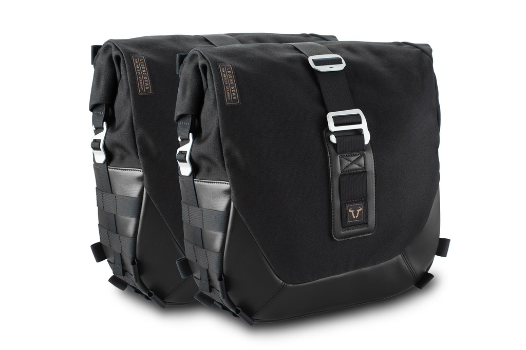 Legend Gear LC Black Edition Saddlebag System for Kawasaki Vulcan S 15-23