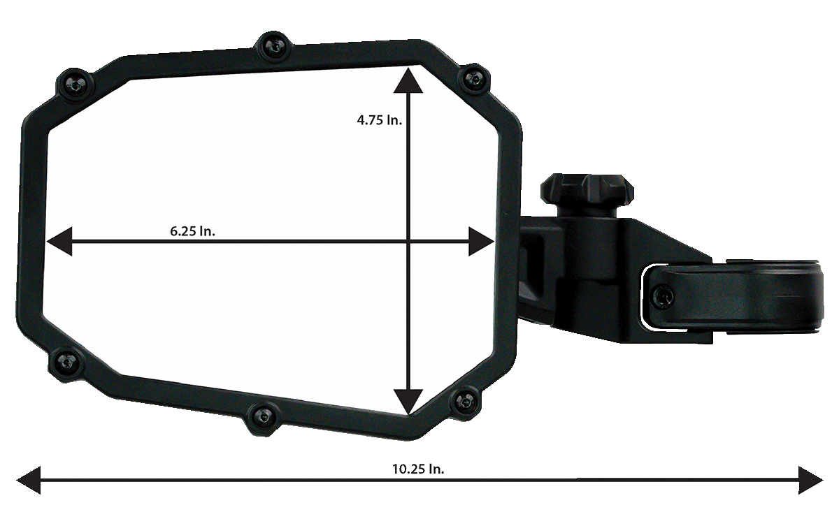 Elite Series Pro UTV Side Mirrors (pr.)