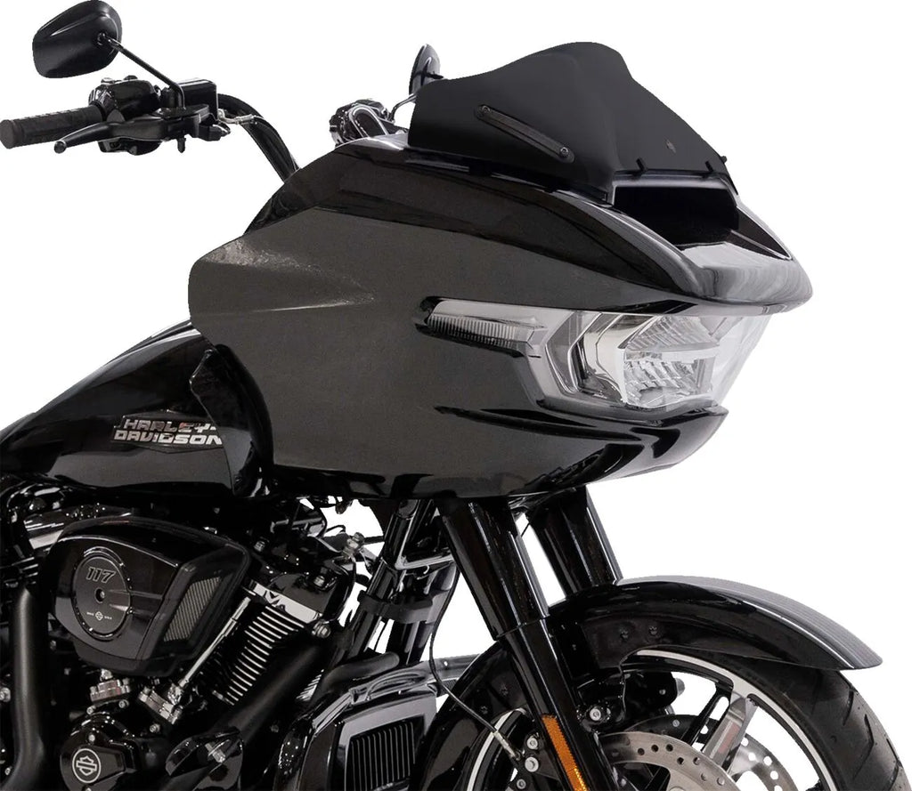 Parabrisas Sport Flare™ 8" Negro Para Harley Davidson