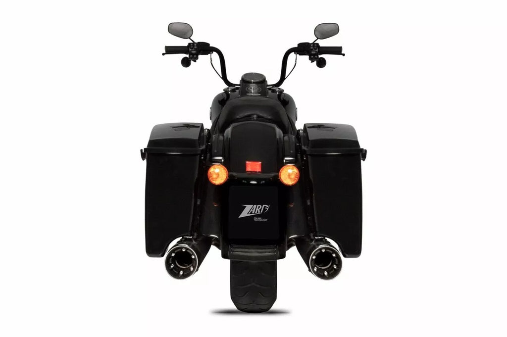 Silenciadores Slip-On Para Harley Davidson Touring E5 Pulido Espejo 21-23