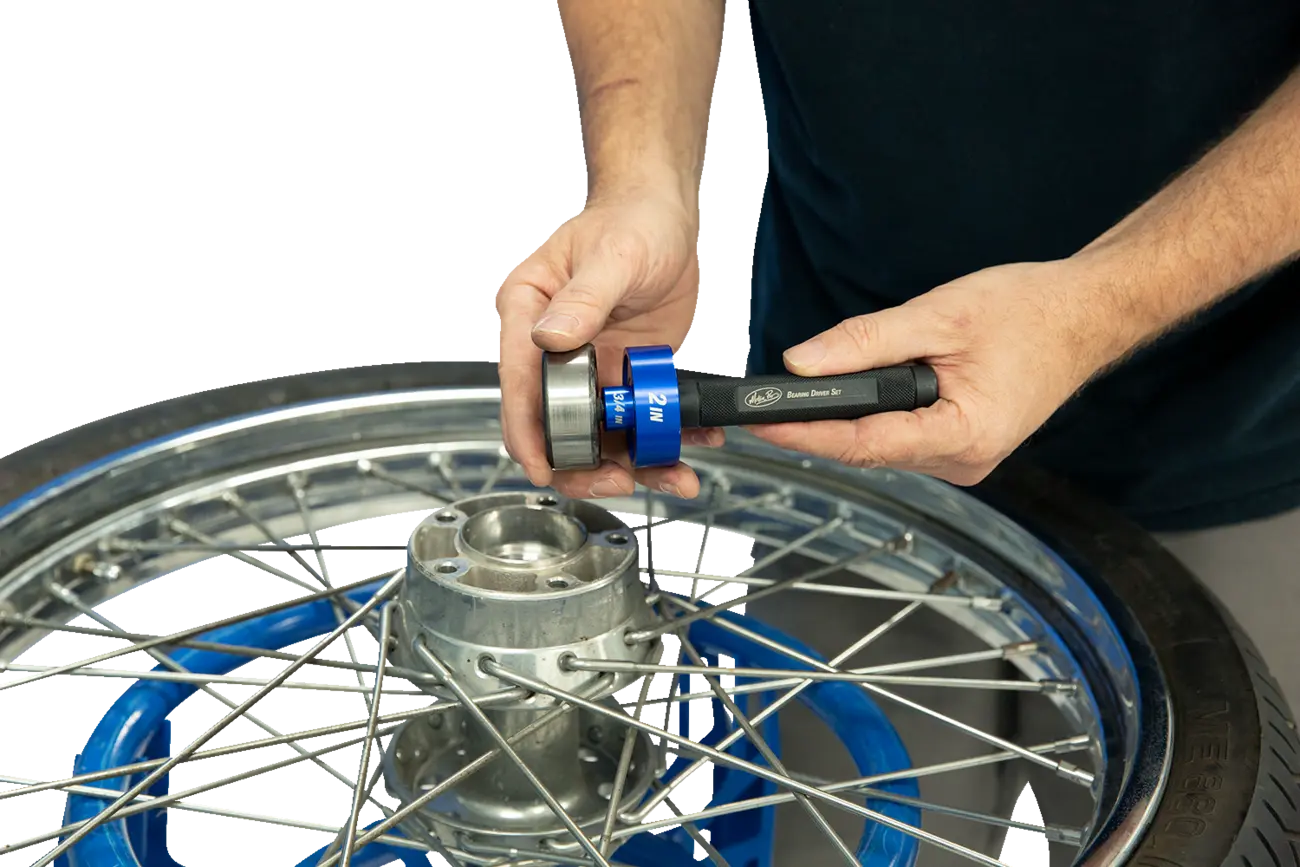 Wheel bearing driver set for Harley-Davidson