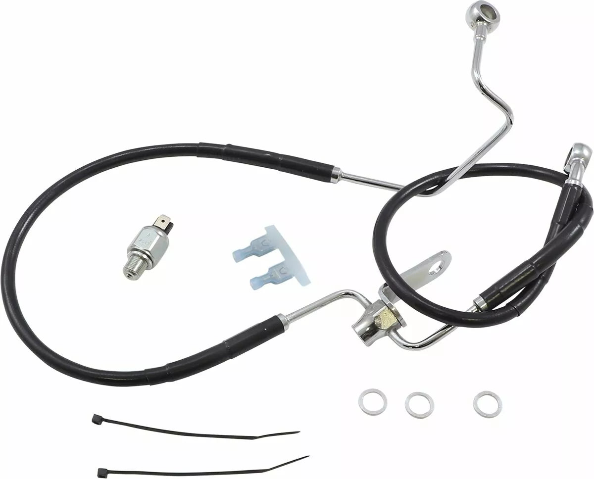 Verlängerter 3"-Hinterradbremsschlauch für Harley-Davidson Softail