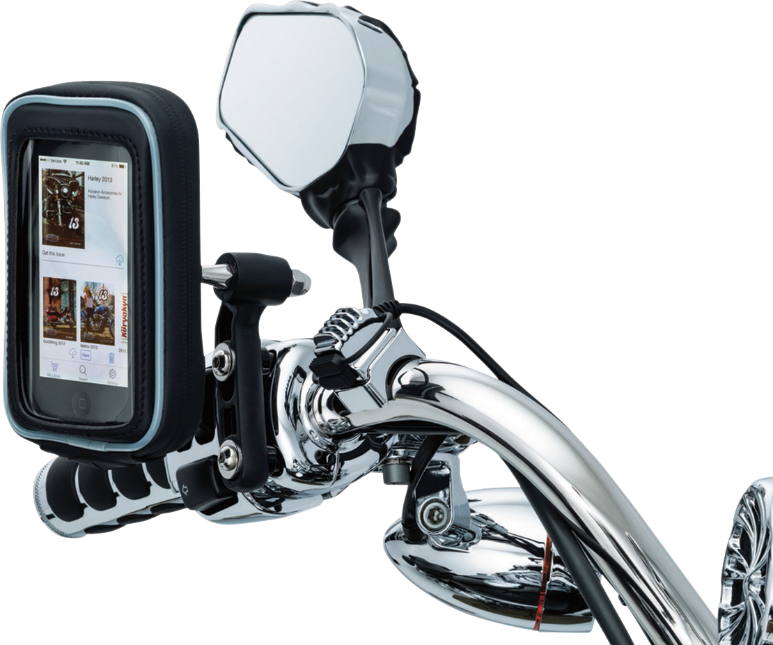 Kuryakyn 1688 Universal-USB-Stromversorgungsbuchse für Harley-Davidson