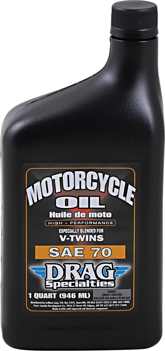 Aceite De Motor Mineral Para Harley-Davidson SAE 70 Drag Specialties