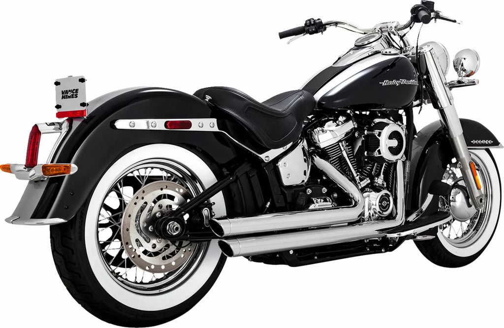 Escape Vance Hines Big Shots Cromado Para Harley-Davidson Softail M8