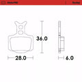 Racing Brake Pads for Gas Gas, Husqvarna, and KTM