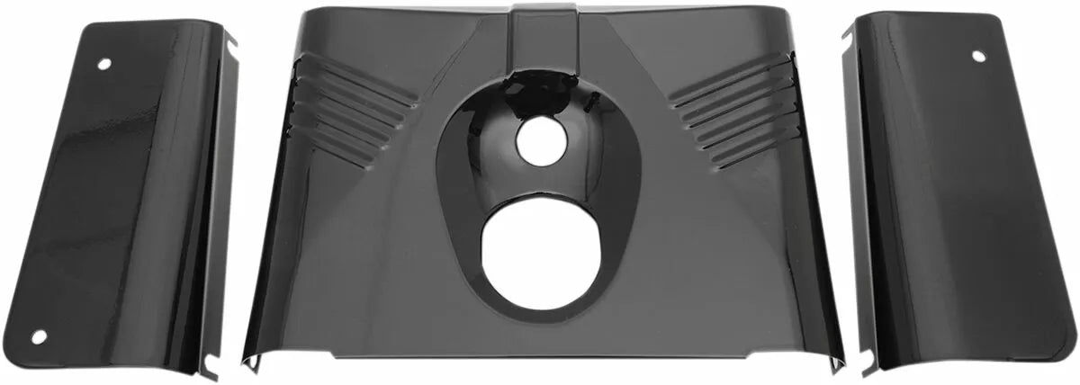 Tapas tijas horquilla negro para Harley-Davidson Softail FL 1989-2017