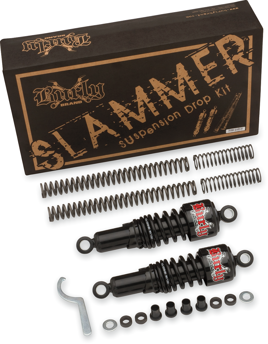 Kit de rebaje de altura Burly Brand Slammer B28-1003B para Harley-Davidson