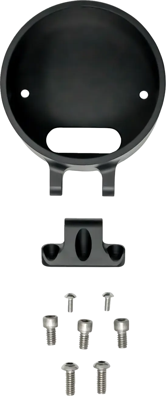 Kit de bisel de reloj redondo para Ascent Pro Riser GAUGE BEZEL ROUND FOR ASCENT PRO RISERS BLACK